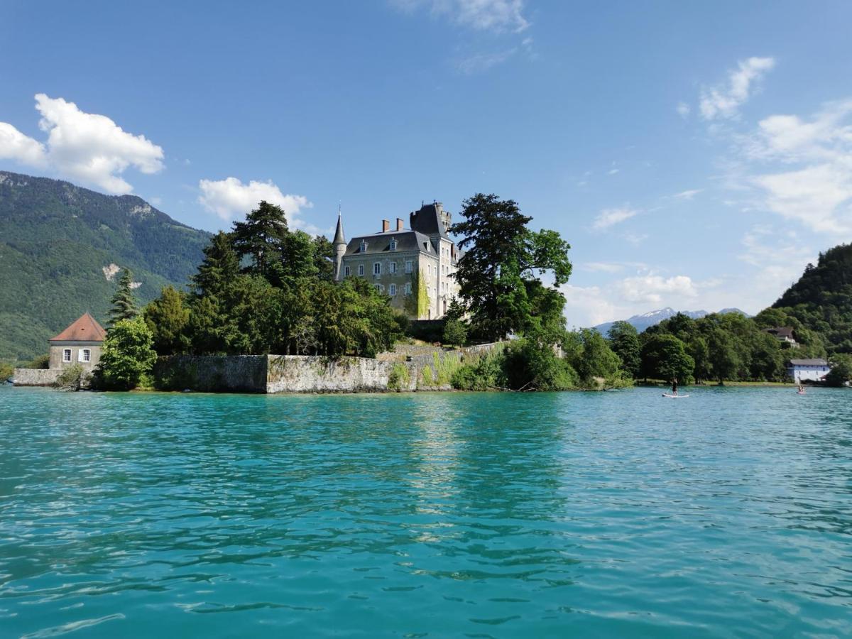 La Baie Des Voiles ,Vue Lac D'Annecy ,Plage Privee Duingt Εξωτερικό φωτογραφία