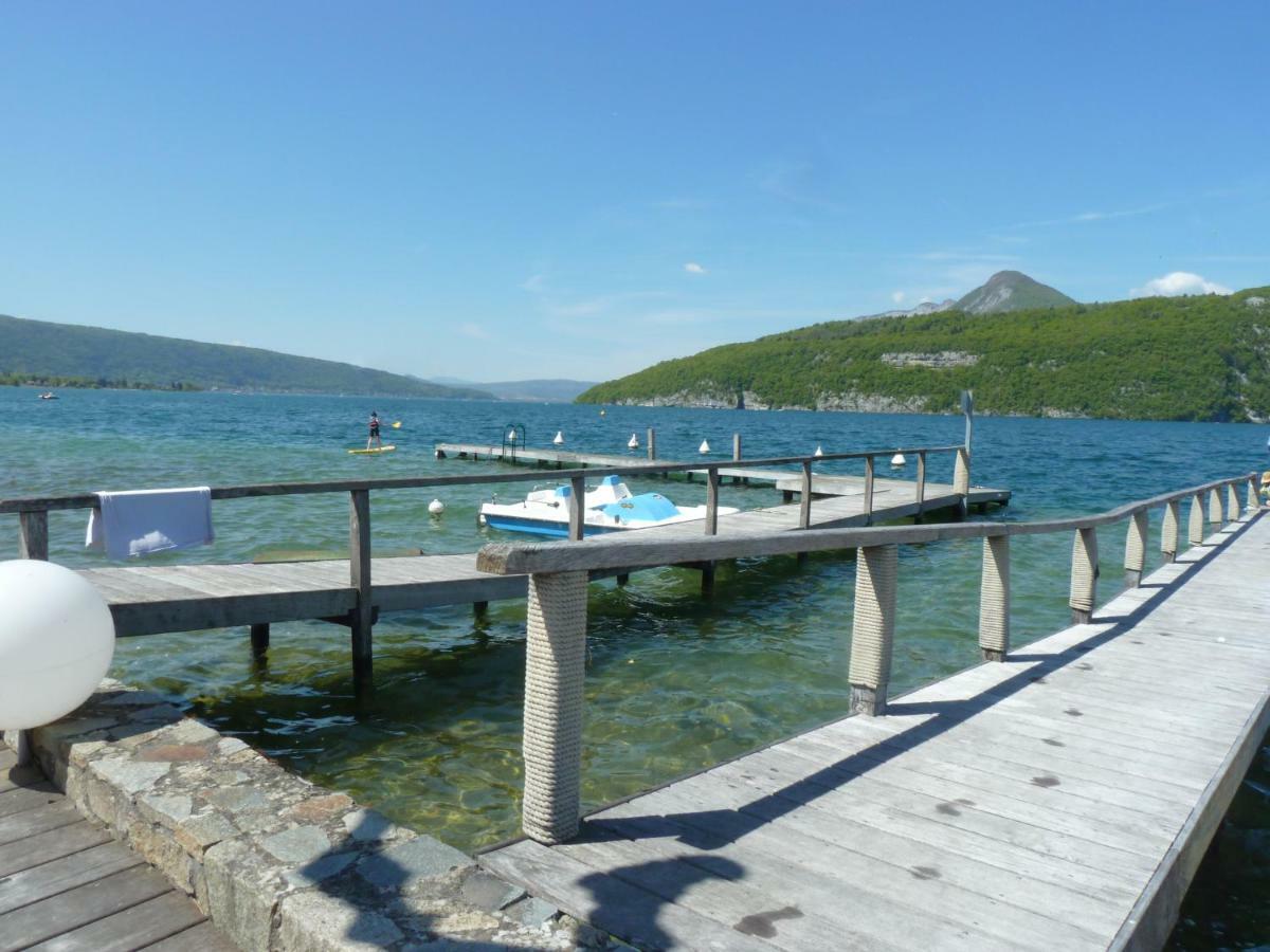 La Baie Des Voiles ,Vue Lac D'Annecy ,Plage Privee Duingt Εξωτερικό φωτογραφία