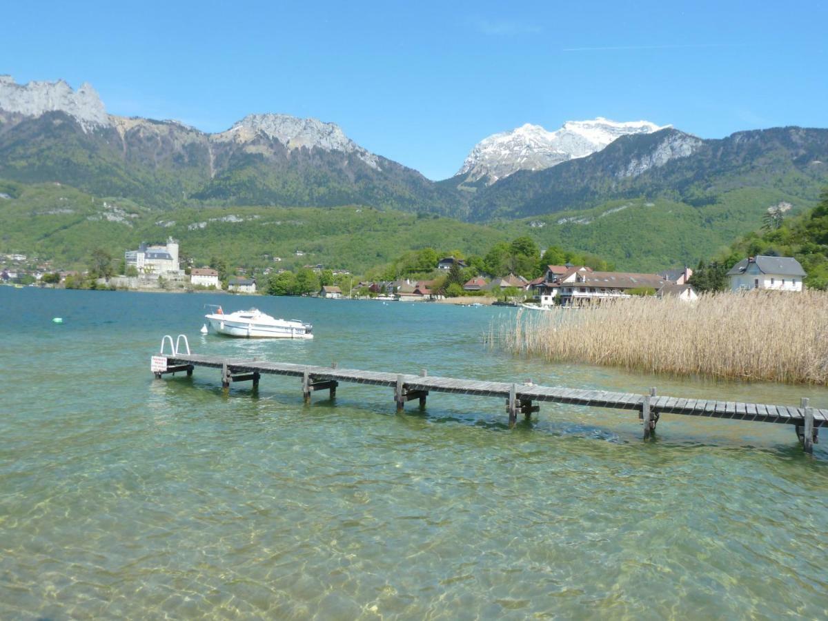 La Baie Des Voiles ,Vue Lac D'Annecy ,Plage Privee Duingt Εξωτερικό φωτογραφία