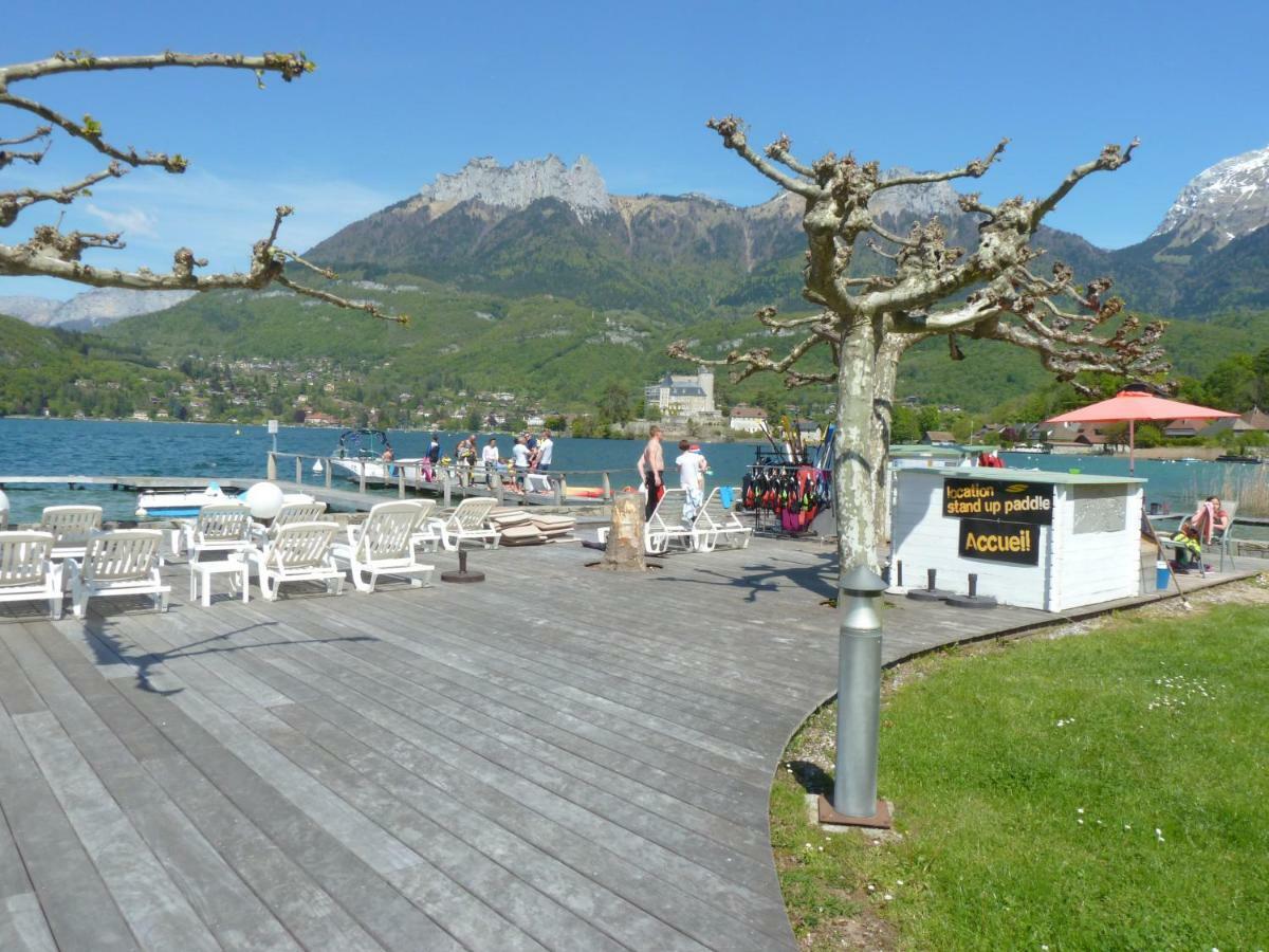 La Baie Des Voiles ,Vue Lac D'Annecy ,Plage Privee Duingt Εξωτερικό φωτογραφία