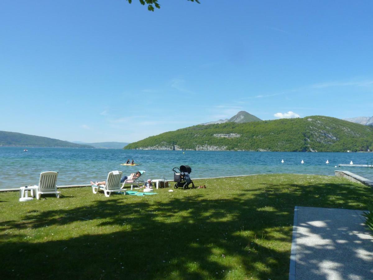La Baie Des Voiles ,Vue Lac D'Annecy ,Plage Privee Duingt Εξωτερικό φωτογραφία