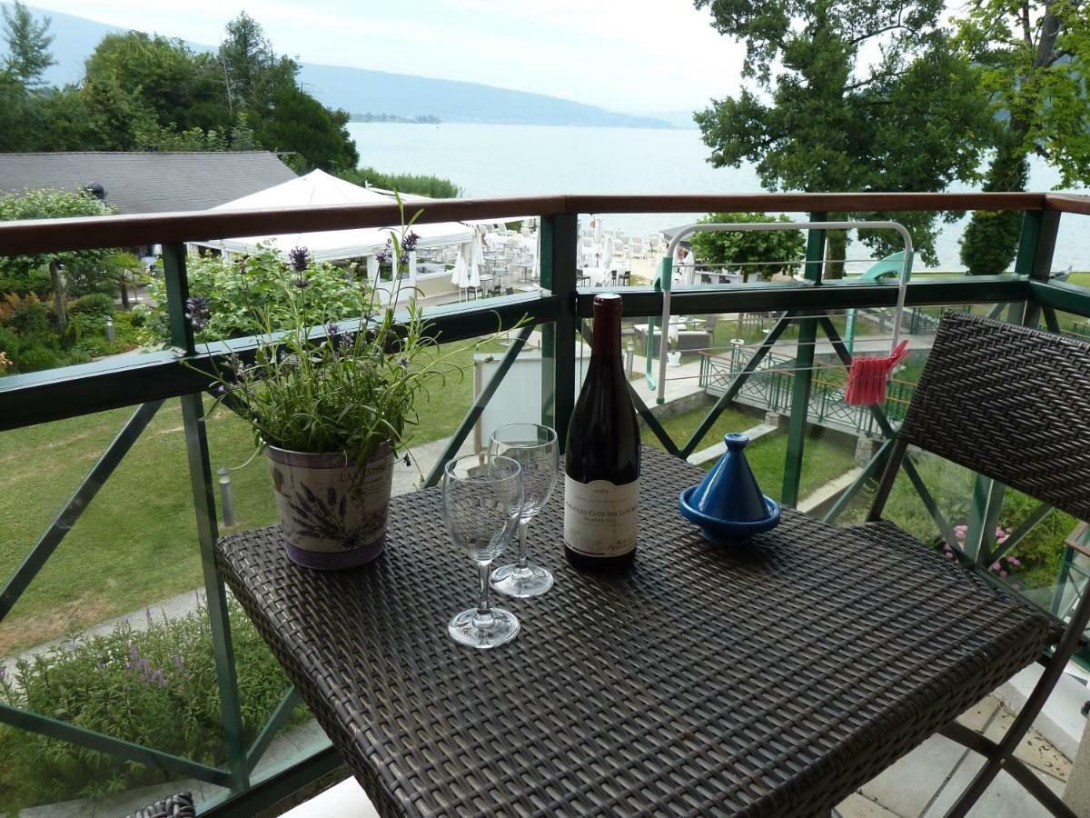La Baie Des Voiles ,Vue Lac D'Annecy ,Plage Privee Duingt Εξωτερικό φωτογραφία