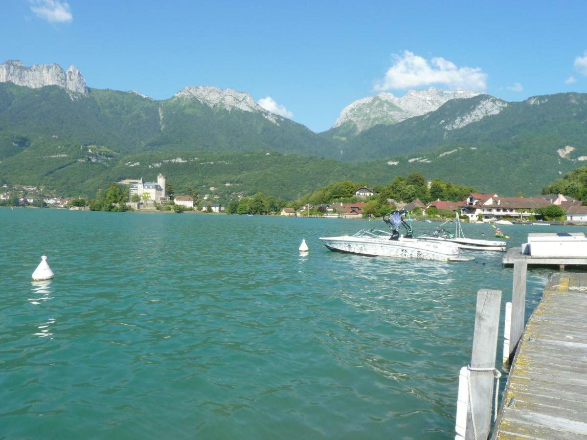 La Baie Des Voiles ,Vue Lac D'Annecy ,Plage Privee Duingt Εξωτερικό φωτογραφία