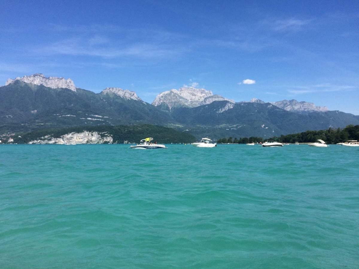 La Baie Des Voiles ,Vue Lac D'Annecy ,Plage Privee Duingt Εξωτερικό φωτογραφία