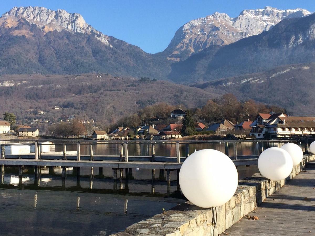 La Baie Des Voiles ,Vue Lac D'Annecy ,Plage Privee Duingt Εξωτερικό φωτογραφία