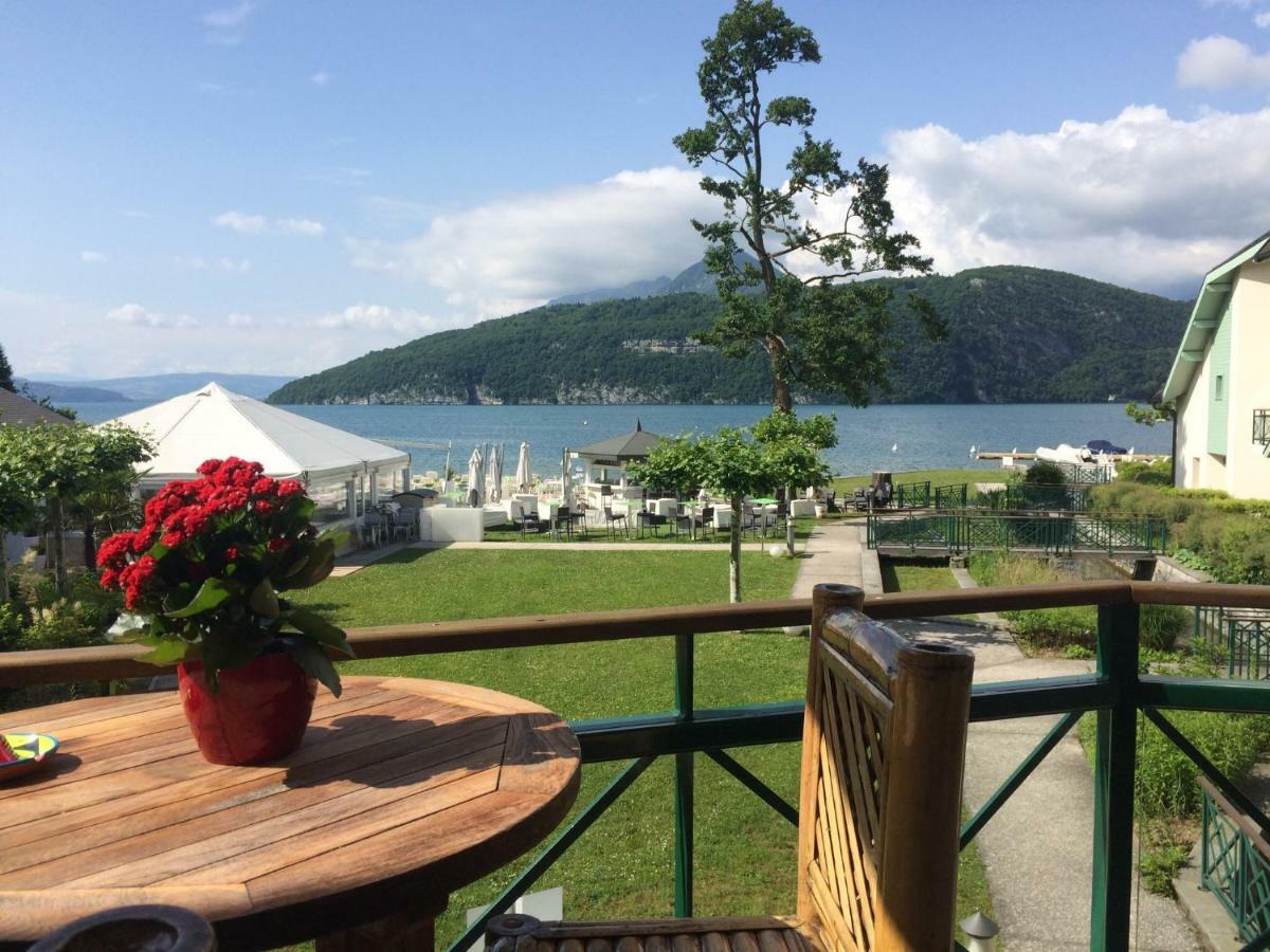 La Baie Des Voiles ,Vue Lac D'Annecy ,Plage Privee Duingt Εξωτερικό φωτογραφία