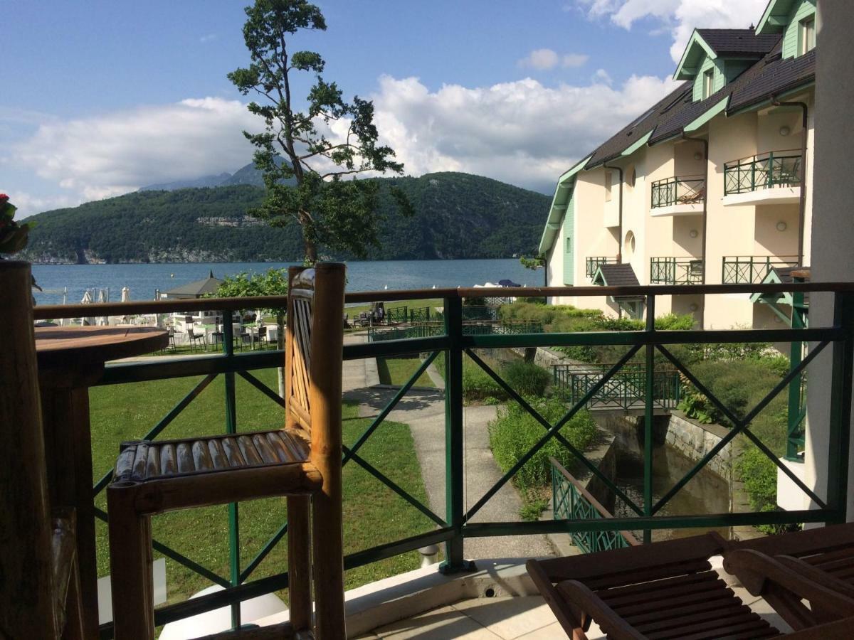 La Baie Des Voiles ,Vue Lac D'Annecy ,Plage Privee Duingt Εξωτερικό φωτογραφία