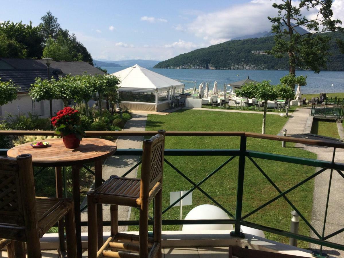 La Baie Des Voiles ,Vue Lac D'Annecy ,Plage Privee Duingt Εξωτερικό φωτογραφία